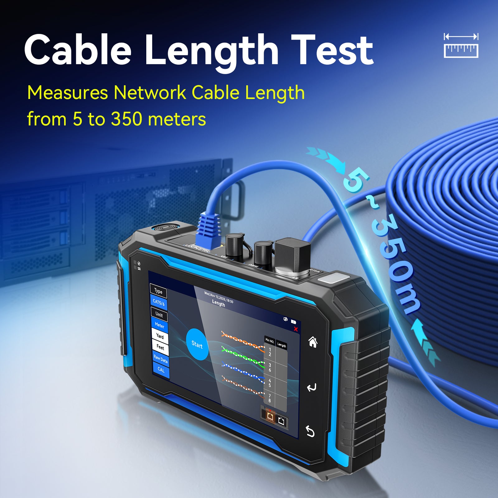 Official] NOYAFA NF-982 OTDR Network Tester — Multi-Function Fiber