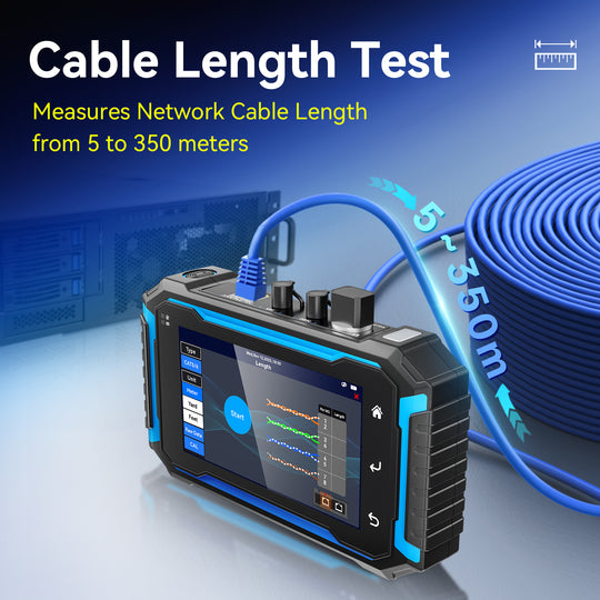 NOYAFA NF-982 Multi-Function OTDR Network Tester — OTDR · VFL · Power Meter · Length Test