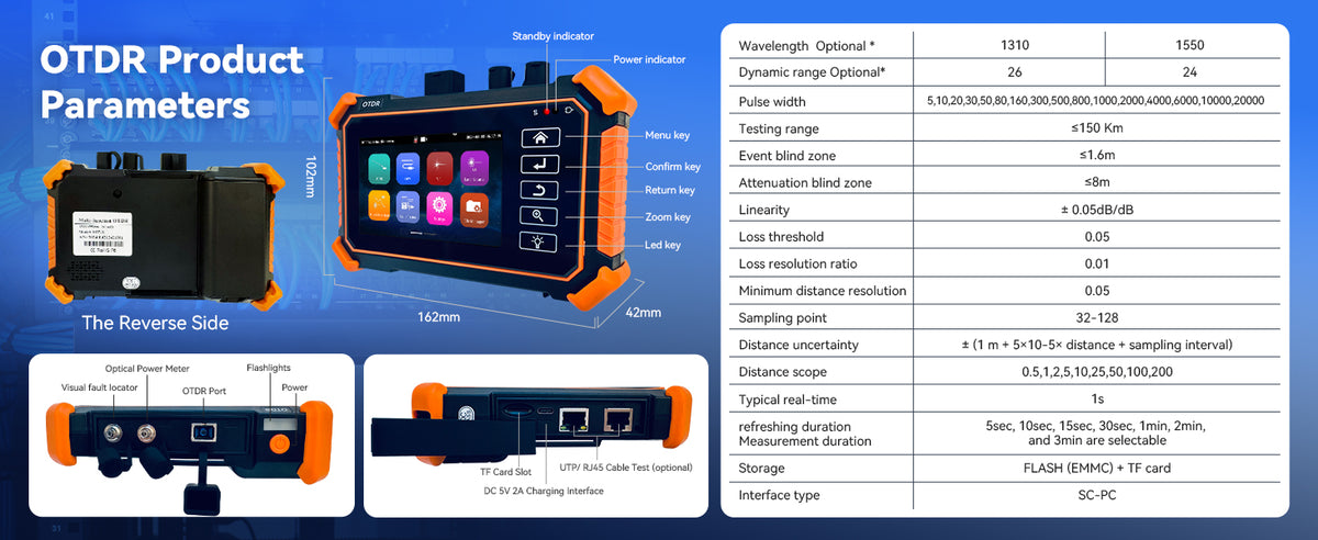 [Official] NF-983 Multi-Function OTDR | Fiber & Network Cable Tester ...