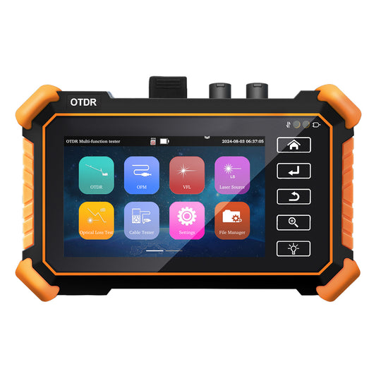 Tester OTDR multifunzione NOYAFA NF-983 per prove di cavi ottici in fibra e rete