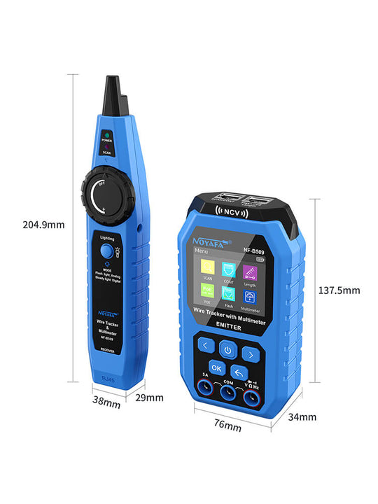 NF-B509 Wire Tracker Parameters