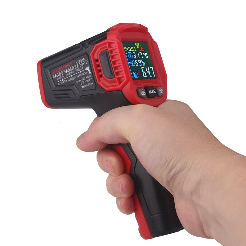 NOYAFA NF-HT-650C Non-contact Infrared Thermometer -50°C to 800°C(-58°F to 1472°F)