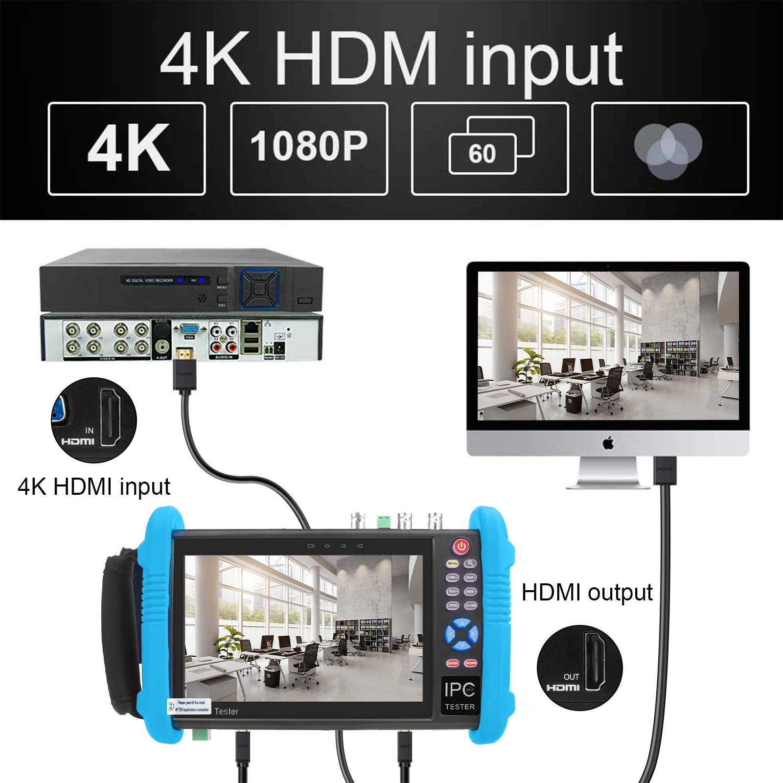 Factory Price NOYAFA NF-716ADHS All-in-one CCTV tester