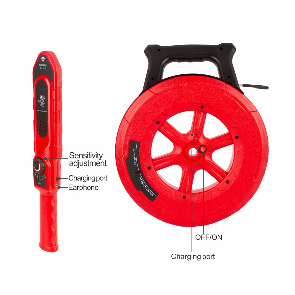 NOYAFA NF-5130 Wall Pipe Blockage Detector