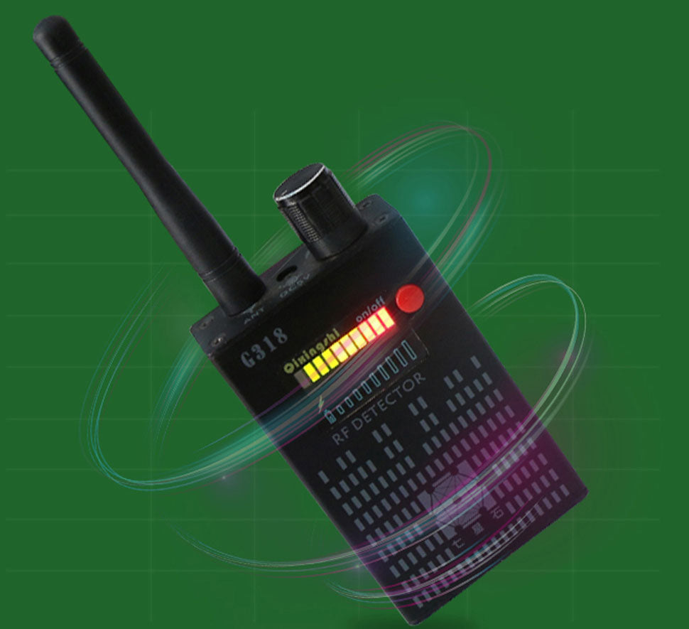 Détecteur professionnel G618 3 antennes Anti-espion RF CDMA