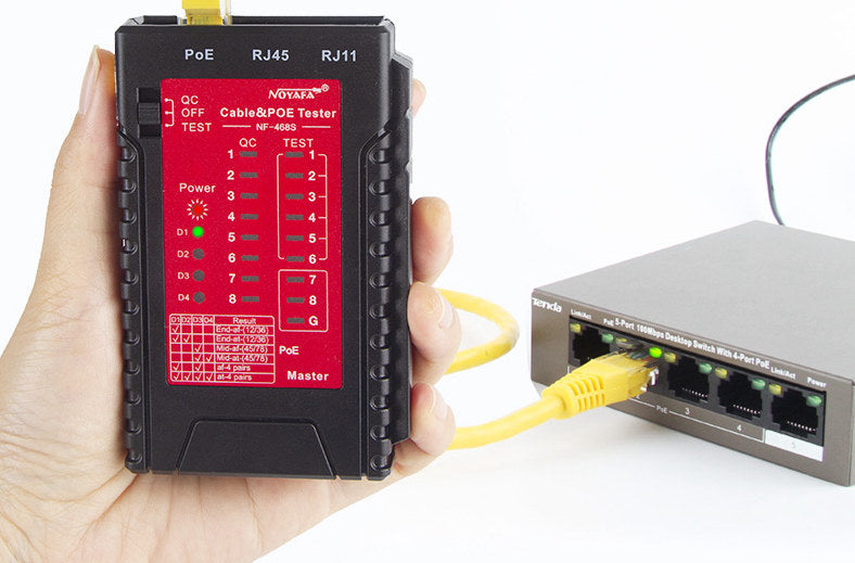 [Official] NOYAFA NF-468S Wiremap Tester Network Cable Tester