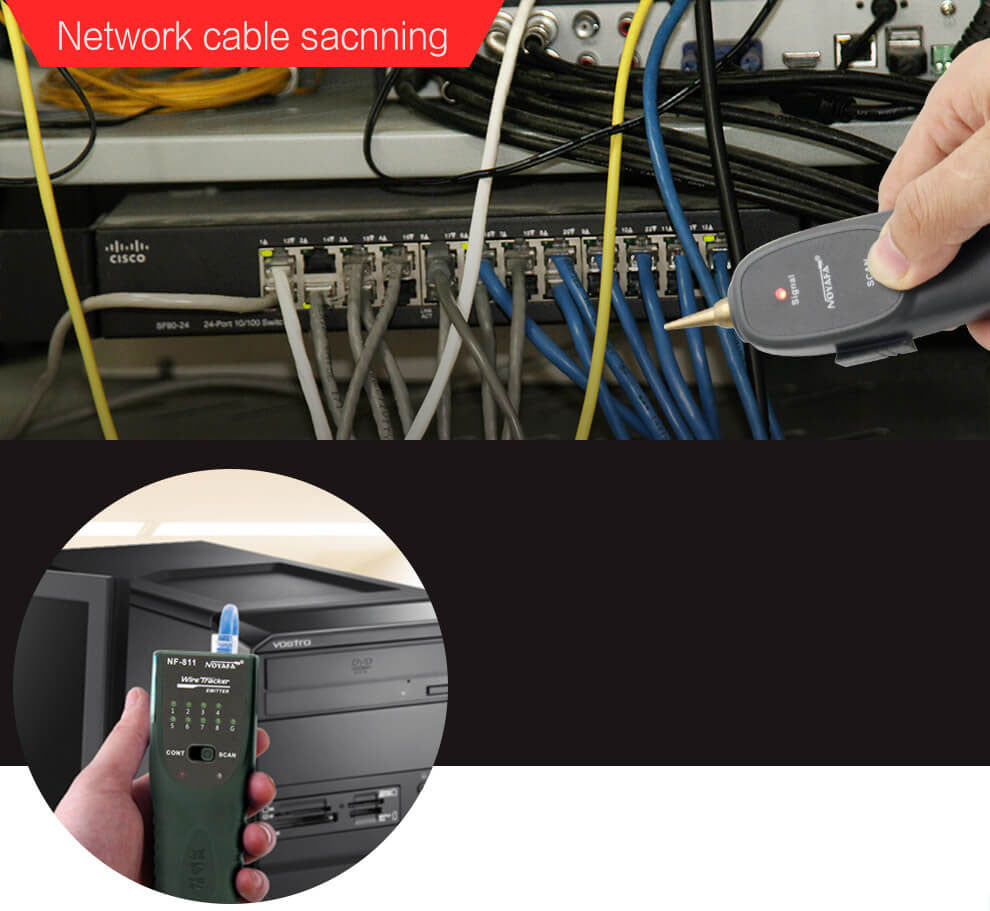 NOYAFA NF-811 Cable Tracker Network Cable Scanning
