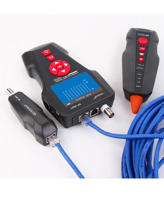 NOYAFA NF-8601 Cable Length Tester. Locate faults for RJ45/RJ11/BNC Cable with PING/POE function