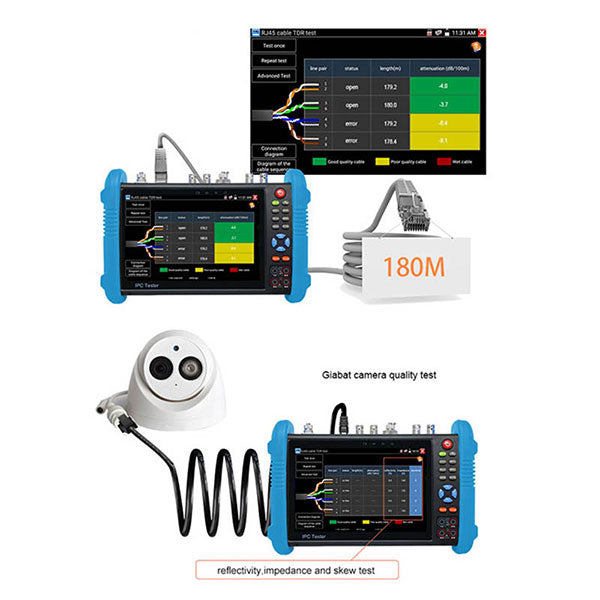 Official] NOYAFA IPC716 MOVTADHS Pro CCTV Camera Tester 4K Support