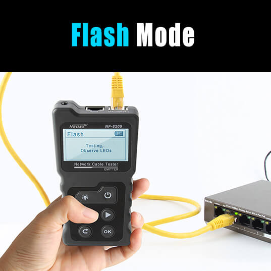 NOYAFA NF-8209 Network Cable Tracker Port Flash