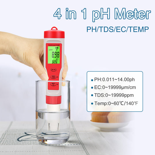 NOYAFA NF-EZ9908 4 In 1 pH Meter Water Tester