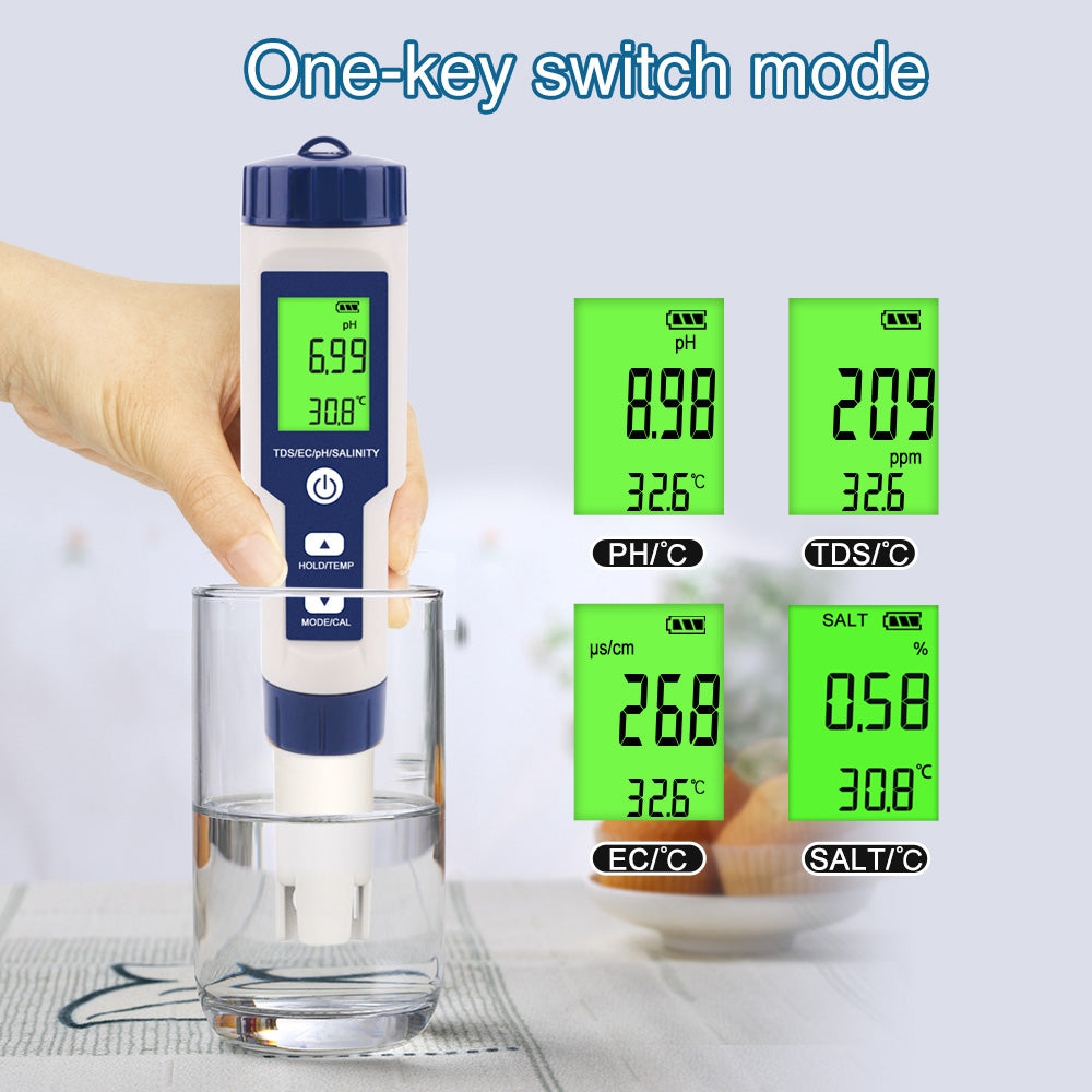 Noyafa NF-EZ9909 SP 5-in-1 Water Quality Tester