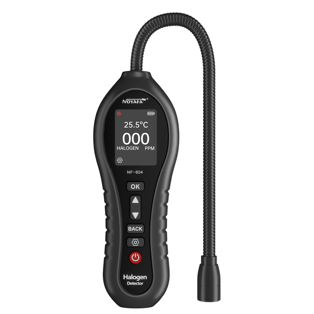 NOYAFA NF-604 Halogen Leak Detector for Air Conditioning Repair, Car Repair, Gas Pipelines, and Industrial Applications