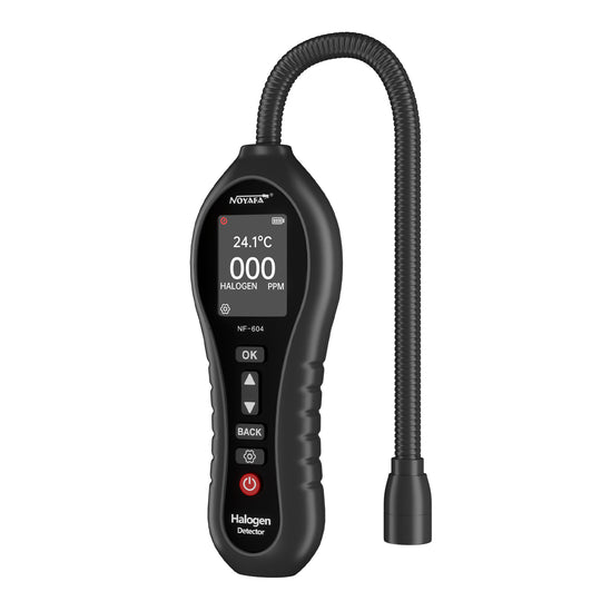 NOYAFA NF-604 Halogen Leak Detector for Air Conditioning Repair, Car Repair, Gas Pipelines, and Industrial Applications