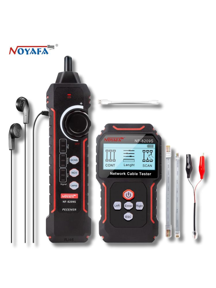 [Official] NOYAFA NF-8209S Network Cable Tracer & Tester with PoE ...