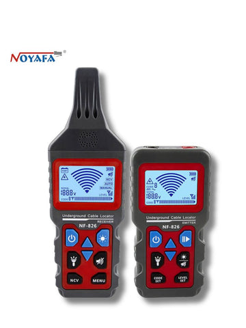 Noyafa NF-826 تتبع الأسلاك للأسلاك والأنابيب الكهربائية تحت الأرض والجدار