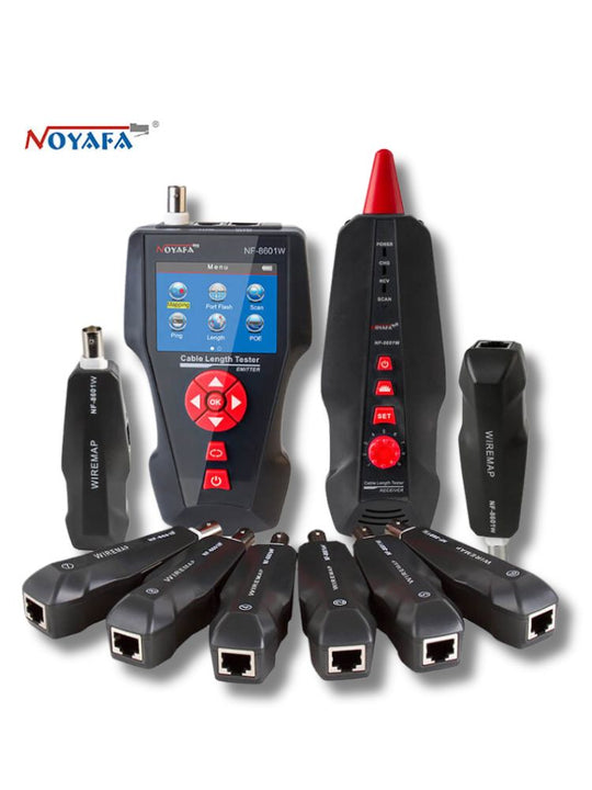 NOYAFA NF-8601W Multitasking Network Toner with Ethernet Speed Test (Ping Test & PoE)