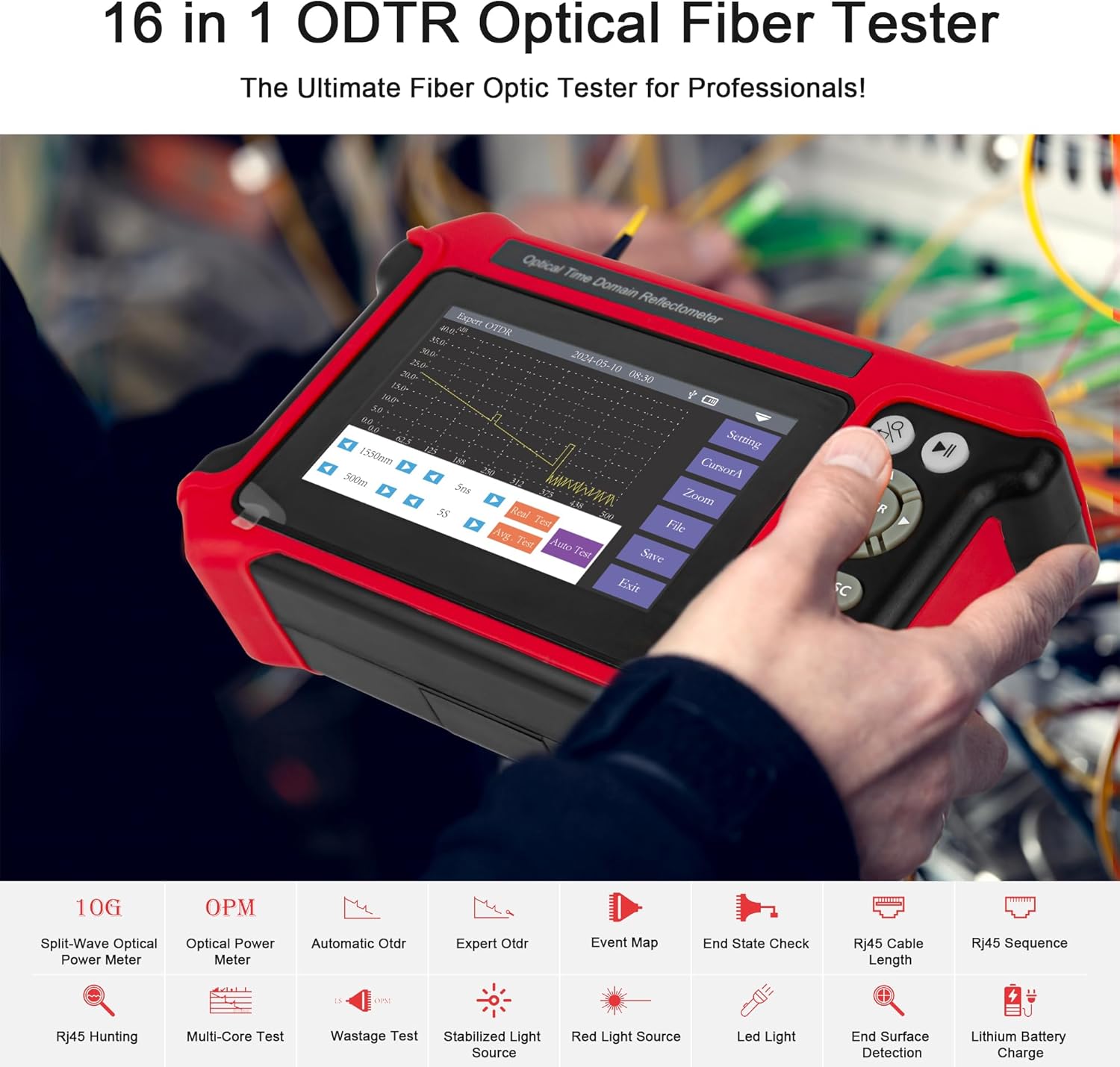 Official] NOYAFA NF-9816 Optical Time Domain Reflectometer