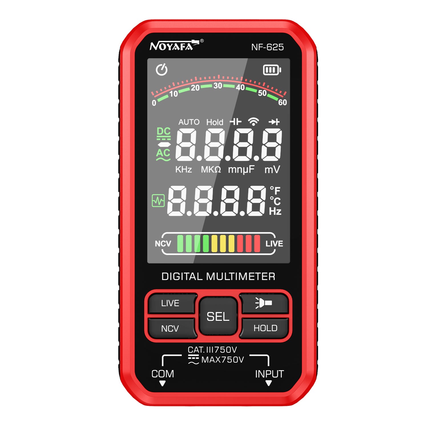 Nf Multimeter NOYAFA NF-625 Digital Multimeter- Stability, Precision, Durability