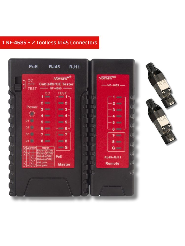 Noyafa NF-468Sネットワークケーブルテスター