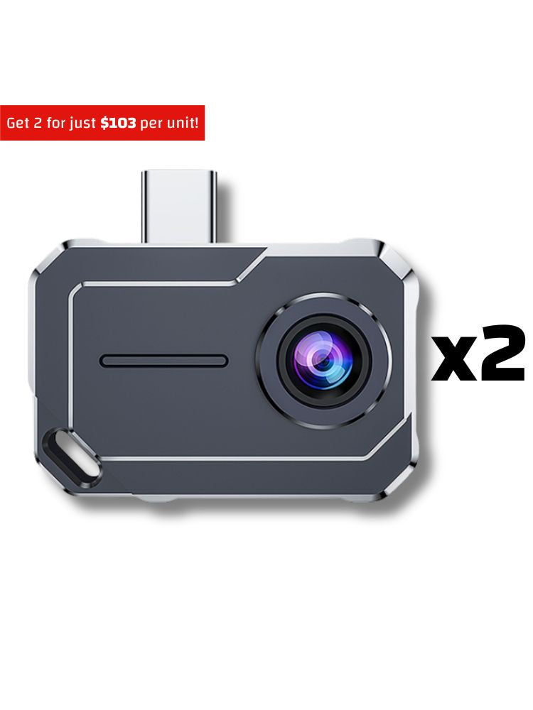 NOYAFA NF-582 20g Ultra - Lightweight Thermal Infrared Camera: AI - Filtered, with Advanced Tracking, Customized Colors, and Smart App