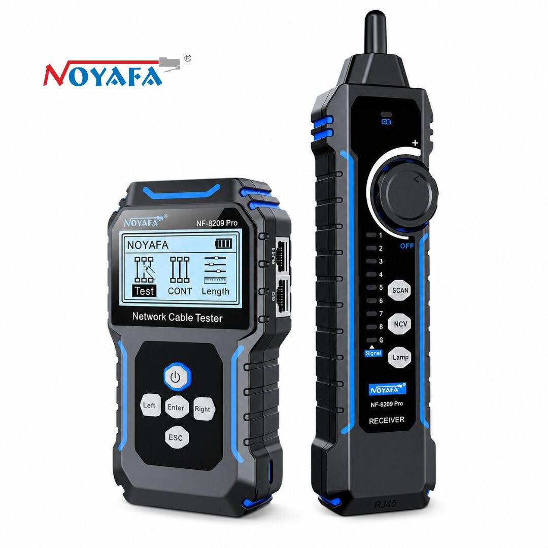 Noyafa NF-466 RJ45 연속성 테스트 용 빠른 이더넷 케이블 테스터