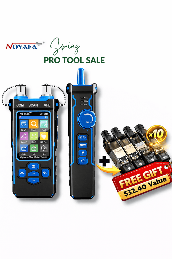 Official] NOYAFA NF-8508 Multi Network Cable Tester RJ45, Fiber