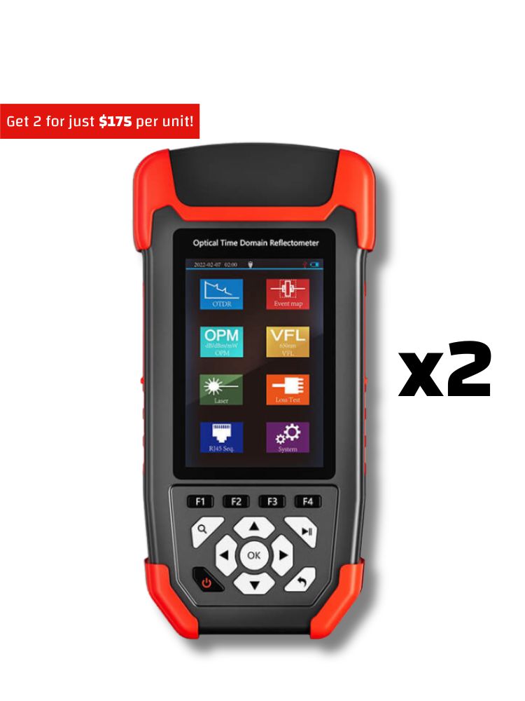 NOYAFA NF-981 OTDR Fiber Tester with Visual Fault Locator & Optical Power Meter