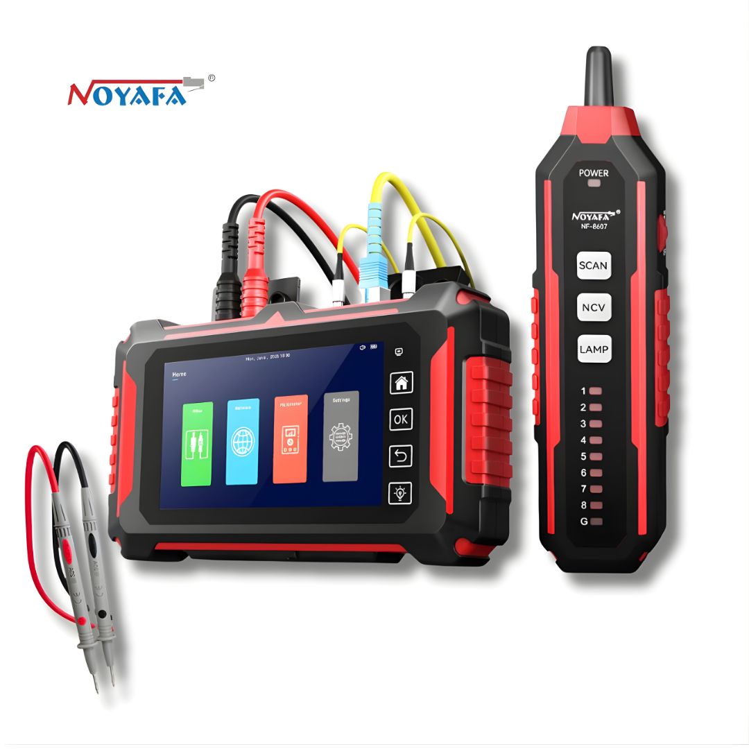NOYAFA NF-8508 - Probador de cable de red con 7 metros de potencia NOYAFA NF-8508 - Probador de cable de red con 7 metros de potencia