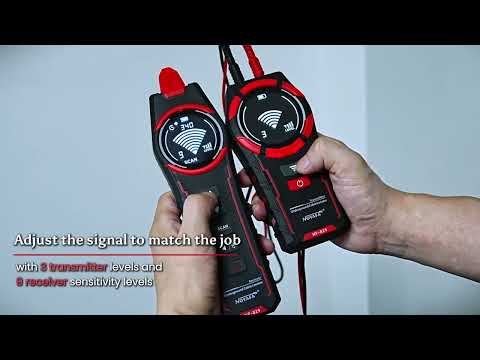 NOYAFA NF-829 — 地中ケーブルおよびワイヤー検出器 (2m、NCV、ブレークポイントファインダー)