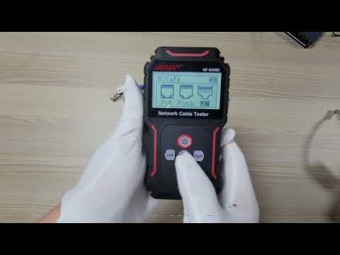 NF-8209S Network Cable Tester Product Tutorial