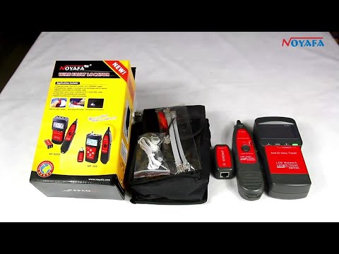 Noyafa NF-8200 Anti-Jamming Cable Tracker and Tester para teléfono y red