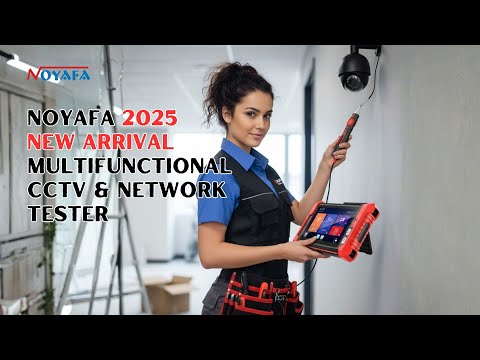 NOYAFA NF-728 Tester IPC per telecamere di sicurezza HD 720p, 1080p, 4K