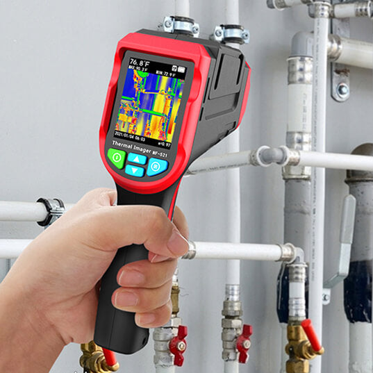 Leak Inspection with NF-521 Thermal Imager