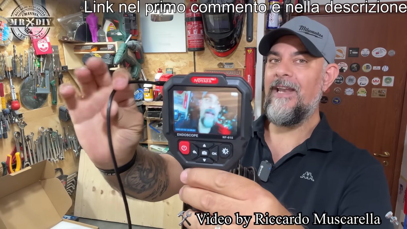 Riccardo Muscarella creator review cover for NOYAFA NF-615